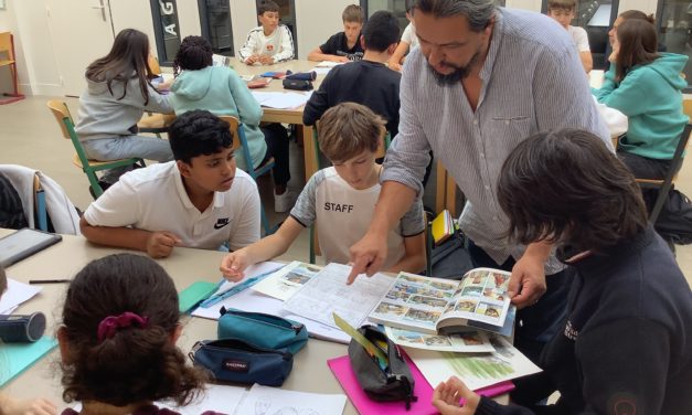 Atelier BD au collège